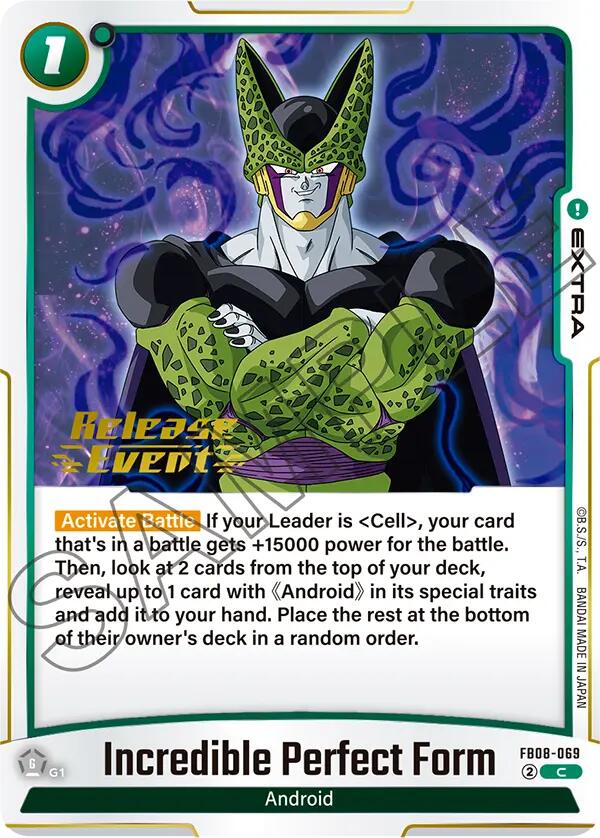 Incredible Perfect Form [Saiyan's Pride Release Event]