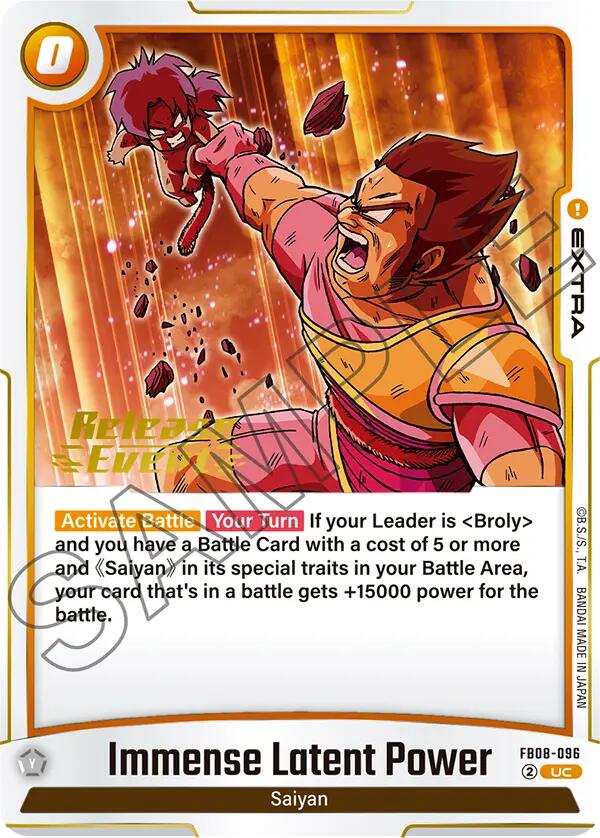 Immense Latent Power [Saiyan's Pride Release Event]