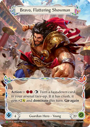 Bravo, Flattering Showman [HER154] (Promo)  Cold Foil