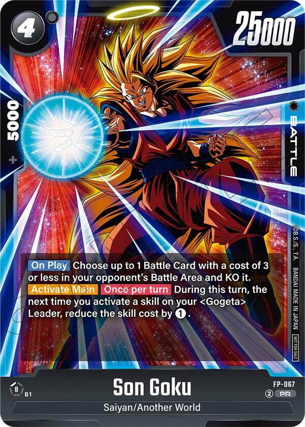 Son Goku (Tournament Pack 09) [Fusion World Tournament Cards]