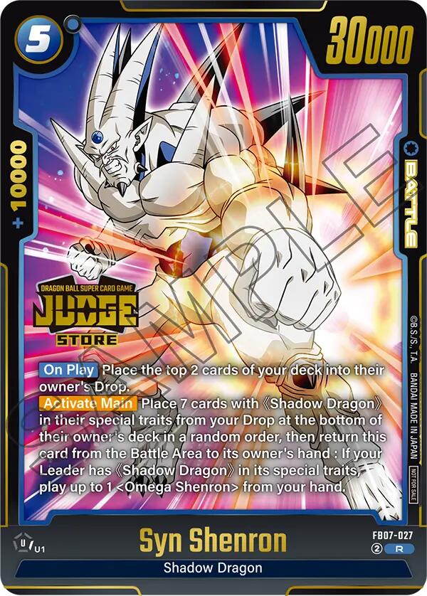 Syn Shenron (Judge Pack (Store Judge) 05) [Fusion World Tournament Cards]