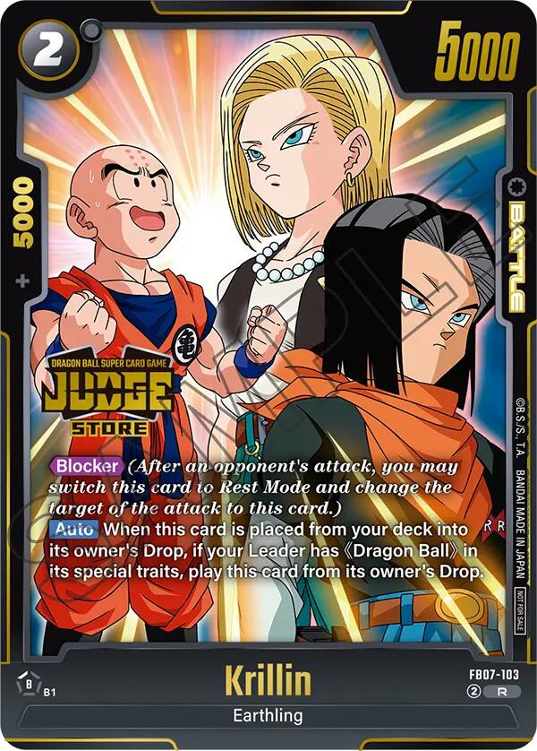 Krillin (Judge Pack (Store Judge) 05) [Fusion World Tournament Cards]