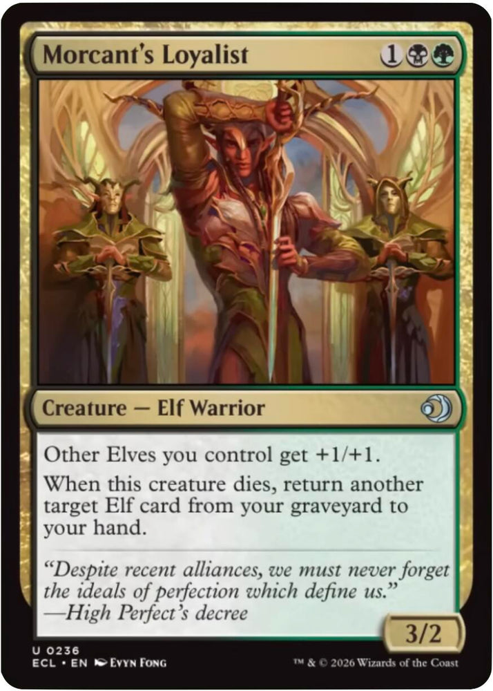 Morcant's Loyalist [Lorwyn Eclipsed]