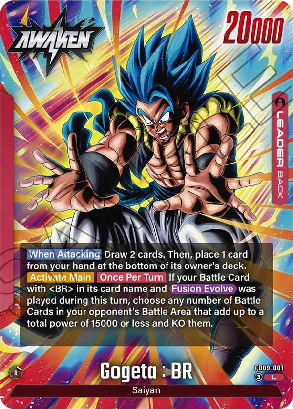 Gogeta : BR (FB09-001) [Dual Evolution]