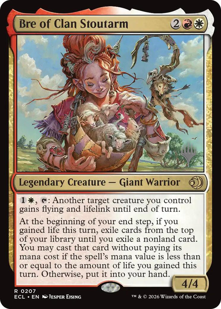 Bre of Clan Stoutarm [Lorwyn Eclipsed Promos]