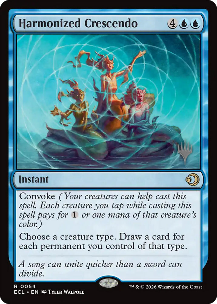 Harmonized Crescendo [Lorwyn Eclipsed Promos]