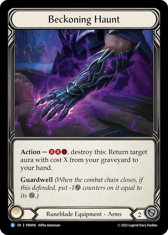 Beckoning Haunt [PEN095] (Compendium of Rathe)  Cold Foil