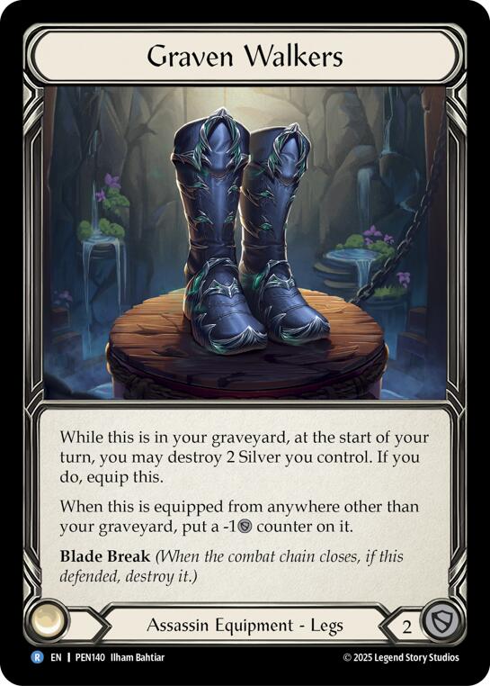 Graven Walkers [PEN140] (Compendium of Rathe)  Cold Foil