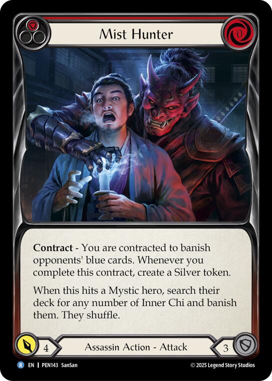 Mist Hunter (Red) (Regular) [PEN143] (Compendium of Rathe)