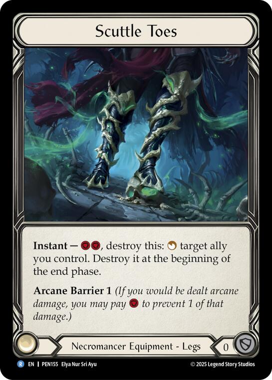 Scuttle Toes [PEN155] (Compendium of Rathe)