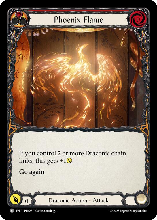 Phoenix Flame (Red) (Regular) [PEN261] (Compendium of Rathe)