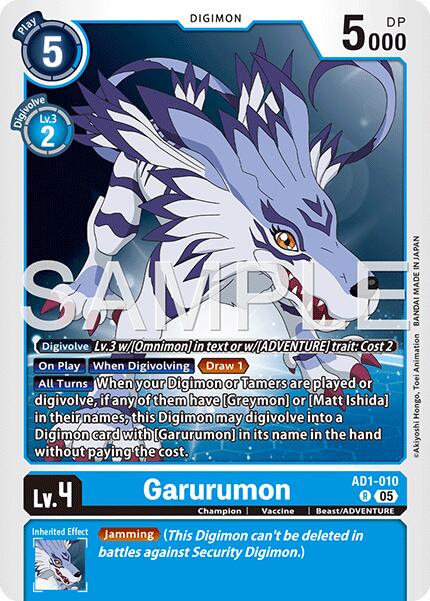 Garurumon [AD1-010] [Advanced Booster Digimon Generation]
