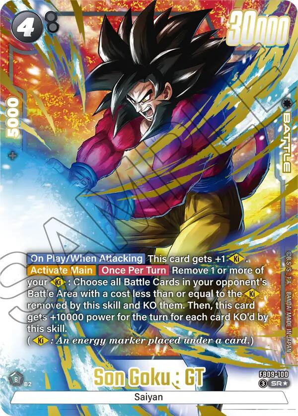 Son Goku : GT (FB09-100) (Alternate Art) [Dual Evolution]