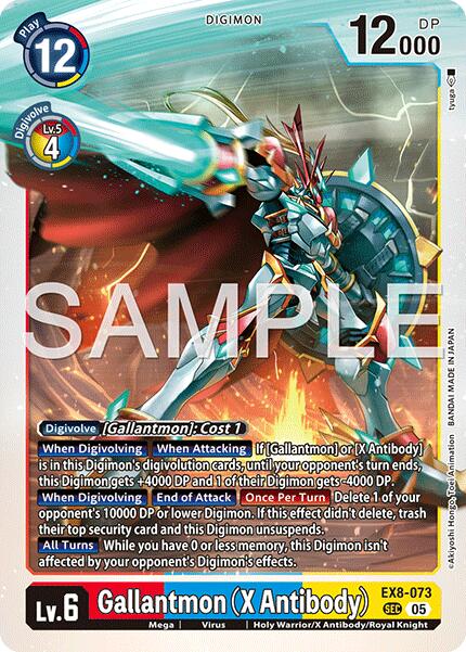 Gallantmon [EX8-073] (X Antibody) [Advanced Booster Digimon Generation]