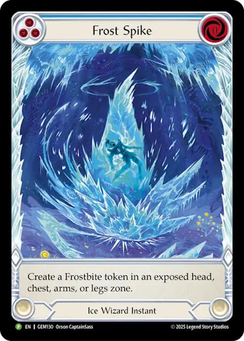 Frost Spike [GEM130] (GEM Pack 4)