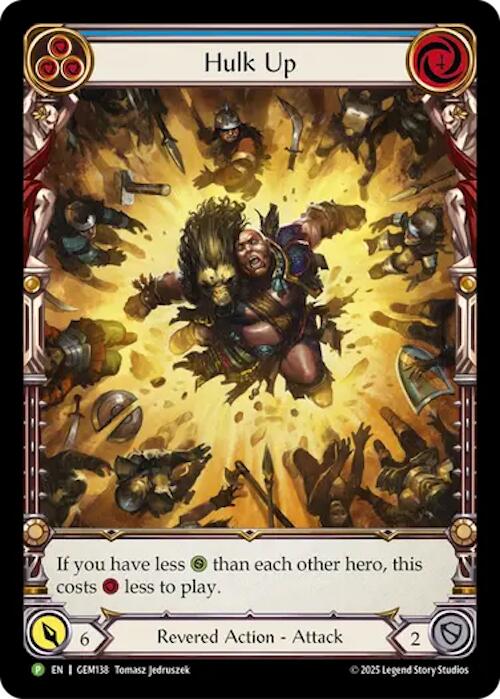 Hulk Up [GEM138] (GEM Pack 4)  Rainbow Foil