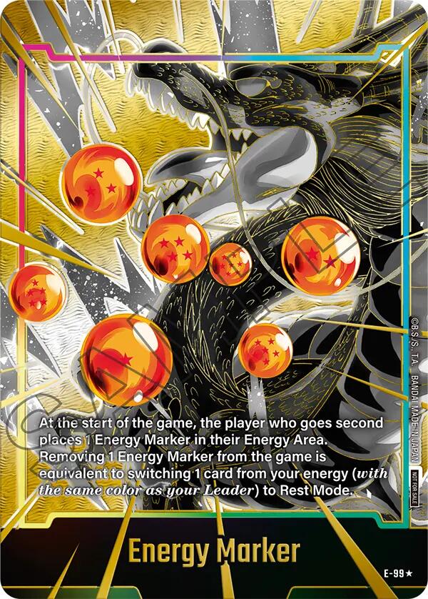 Energy Marker (E-99) (Gold) [Fusion World Energy Markers]