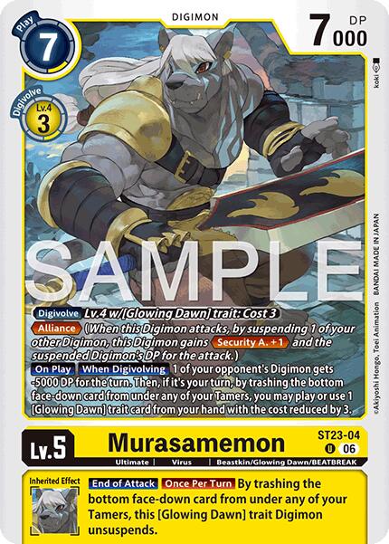 Murasamemon [ST23-04] [Starter Deck: Beatbreak]