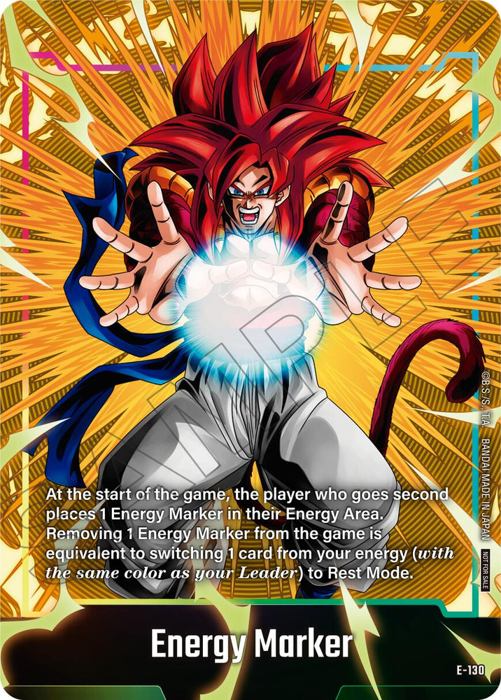 Energy Marker (E-130) [Fusion World Energy Markers]