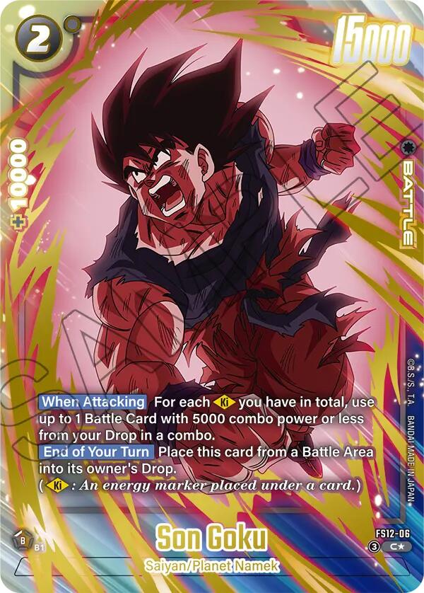 Son Goku (FS12-06) (Gold) [Starter Deck EX: The Beat of Ki]