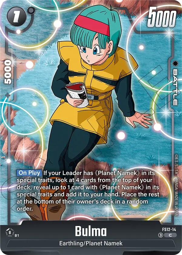 Bulma (FS12-14) [Starter Deck EX: The Beat of Ki]