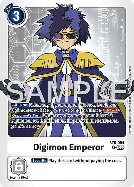 Digimon Emperor [BT8-094] (Foil Reprint) [Advanced Booster Digimon Generation]