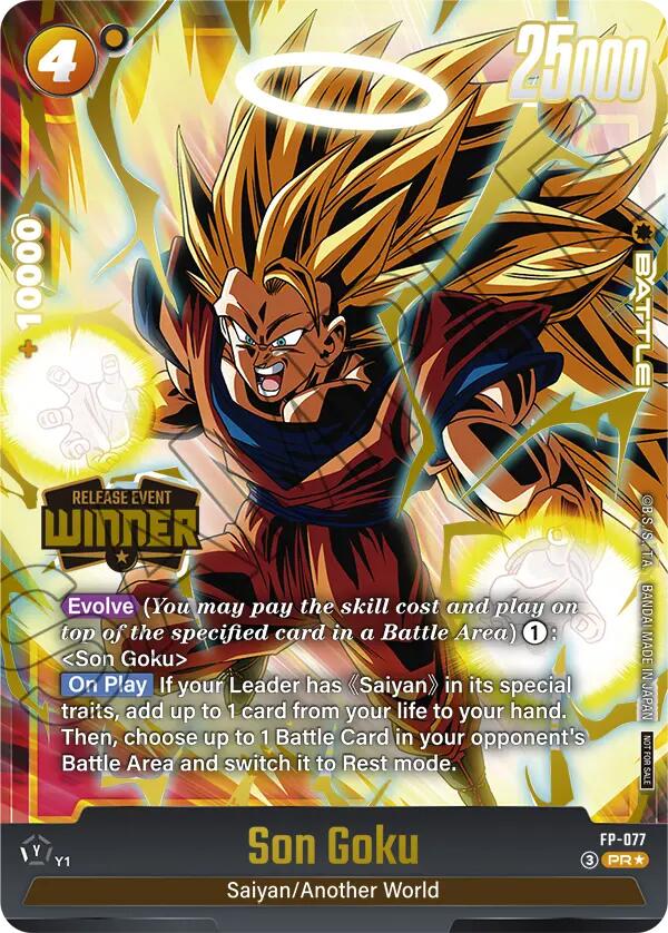 Son Goku (FP-077) (Release Event Winner) [Fusion World Promotion Cards]