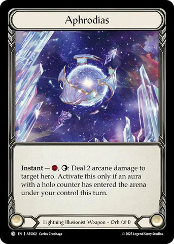 Aphrodias [AZS002] (Armory Deck: Zyggy)  Rainbow Foil