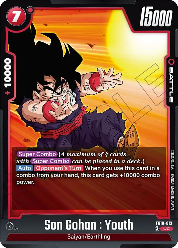 Son Gohan : Youth (FB10-013) [Cross Force]