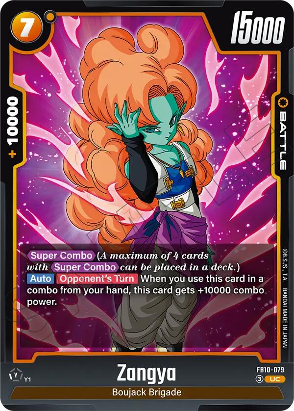 Zangya (FB10-079) [Cross Force]