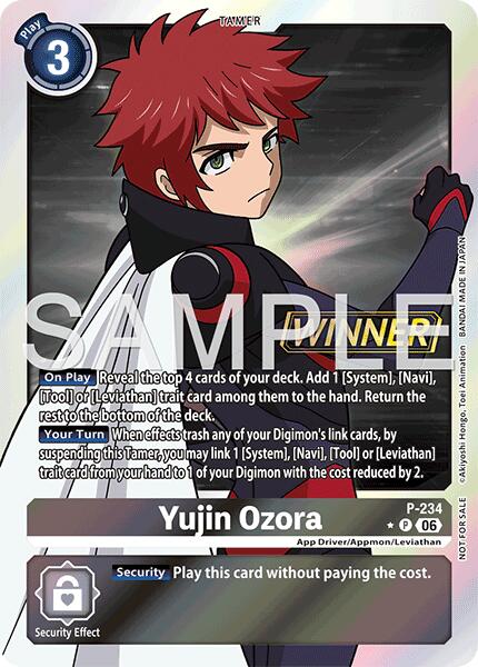 Yujin Ozora [P-234] (Store Tournament 2026 Vol. 2 Winner Pack) [Promotional Cards]
