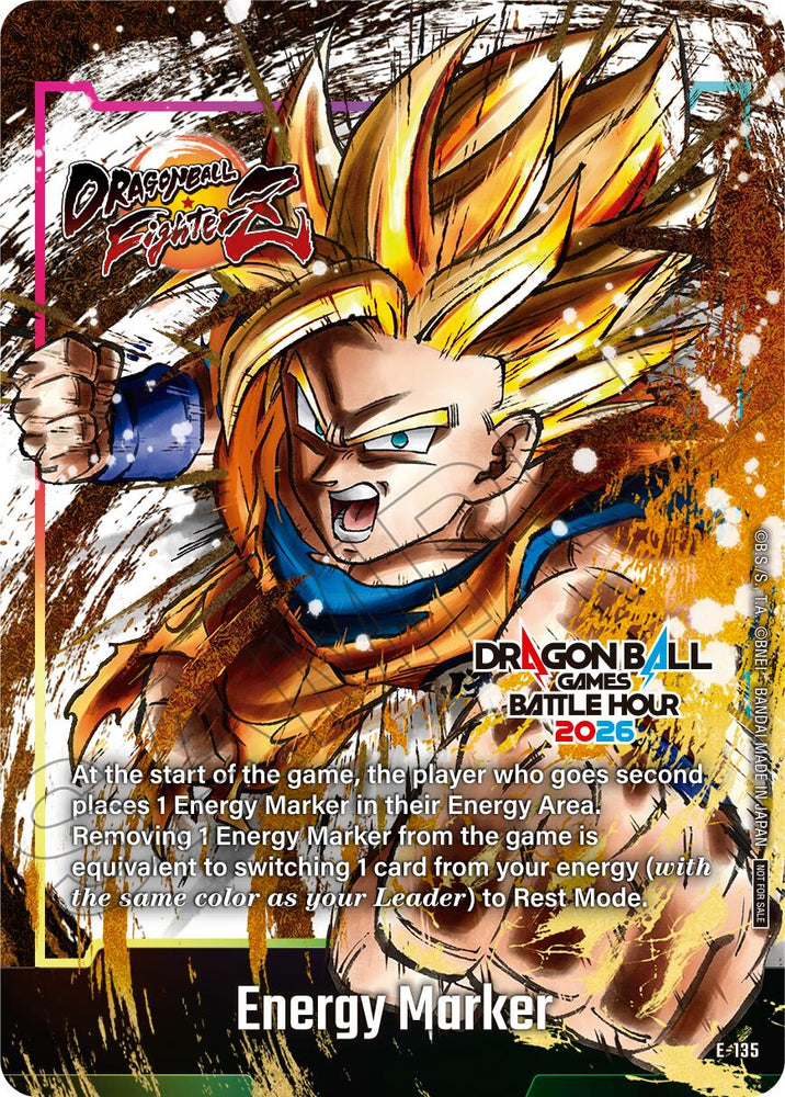 Energy Marker (E-135) [Fusion World Energy Markers]