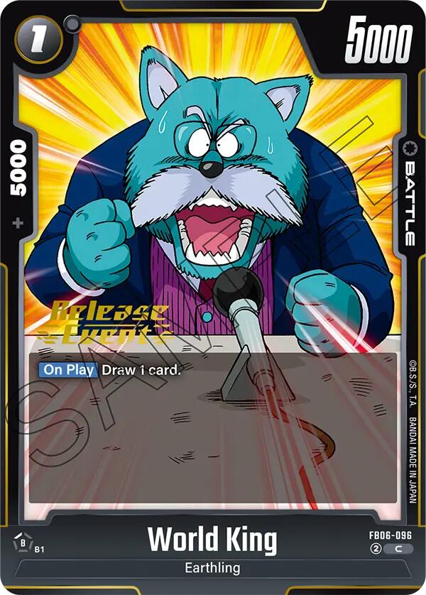 World King [Rivals Clash Release Event Cards]