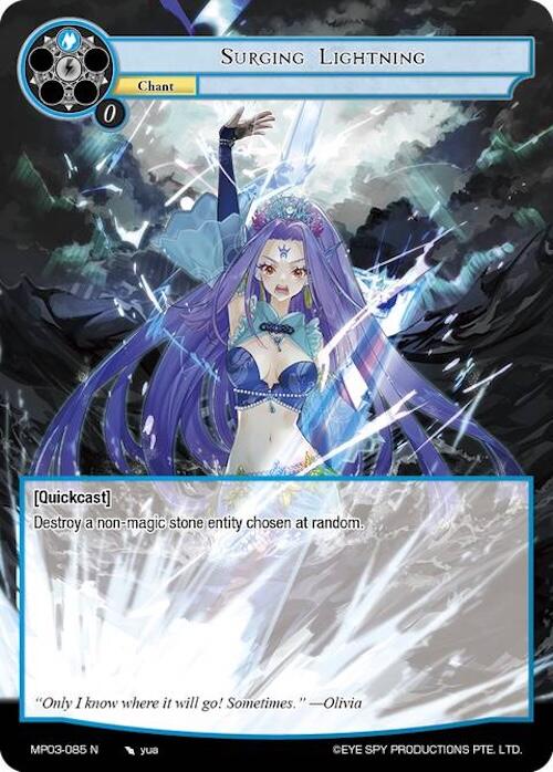 Surging Lightning (MP03-085 N) [Masterpiece Collection 03 "Dimensional Hope"]