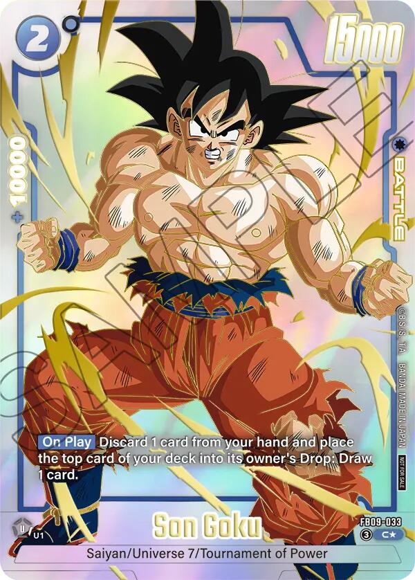 Son Goku (FB09-033) (Limited Pack 26-27 WAVE1) [Fusion World Tournament Cards]