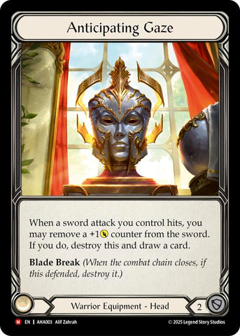 Anticipating Gaze [AHA003] (Armory Deck Origins: Hala)  Rainbow Foil
