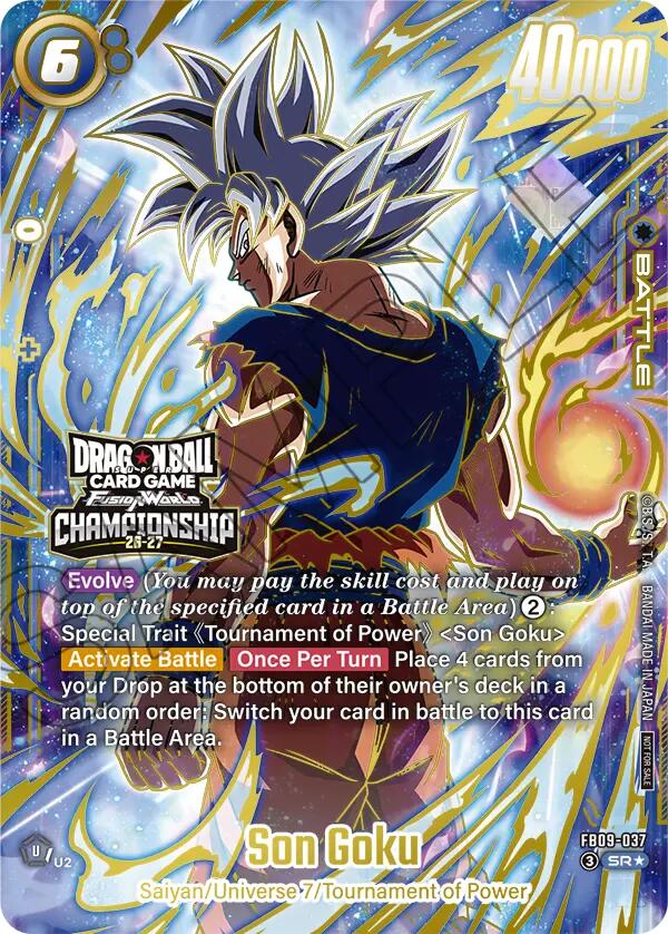 Son Goku (FB09-037) (Championship 26-27) [Fusion World Tournament Cards]