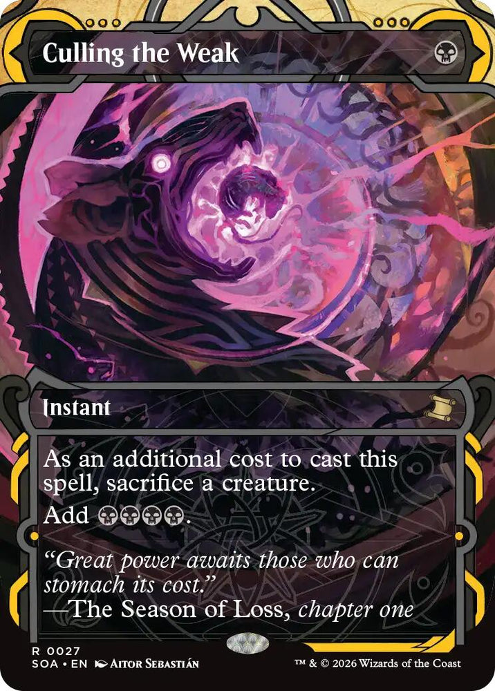 Culling the Weak [Secrets of Strixhaven: Mystical Archive]