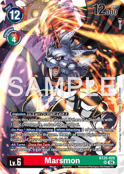 Marsmon [BT25-020] [Dual Revolution]