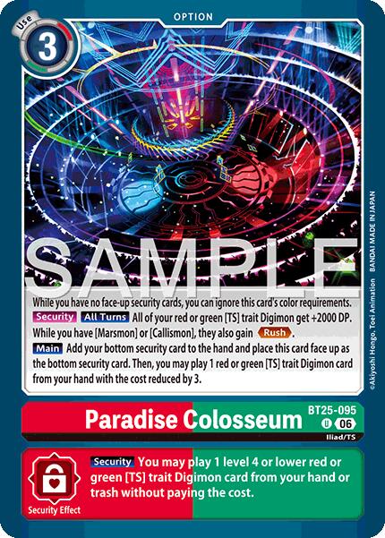 Paradise Colosseum [BT25-095] [Dual Revolution]