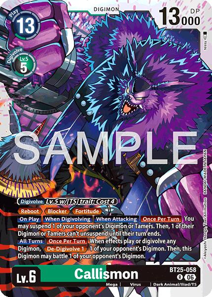 Callismon [BT25-058] [Dual Revolution]