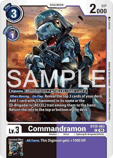 Commandramon [BT25-063] [Dual Revolution]