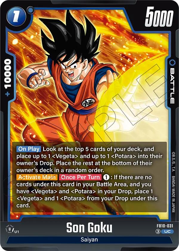 Son Goku (FB10-031) [Cross Force]