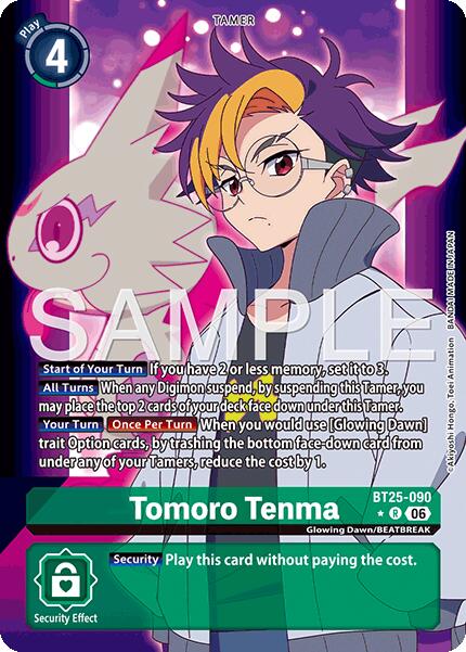 Tomoro Tenma [BT25-090] (Alternate Art) [Dual Revolution]