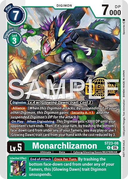 Monarchlizamon [ST23-08] (Welcome Tamers Pack Vol.2) [Starter Deck: Beatbreak Release Event Cards]