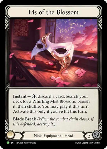 Iris of the Blossom [JDG063] (Promo)  Cold Foil
