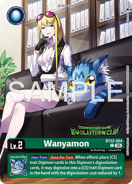 Wanyamon [BT22-004] (Evolution Cup 2026 Vol. 2) [Cyber Eden]