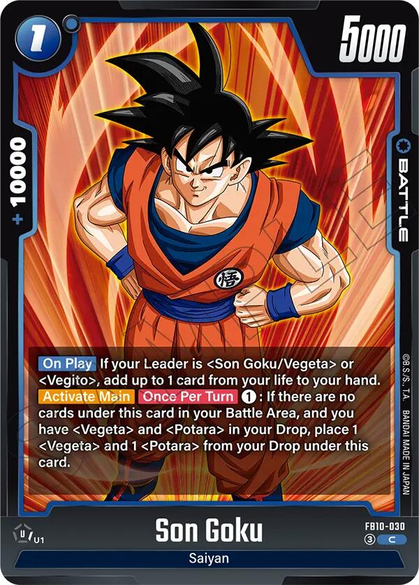 Son Goku (FB10-030) [Cross Force]