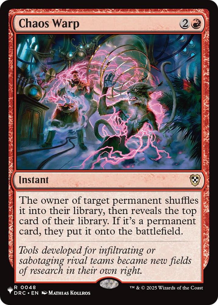 Chaos Warp [The List]
