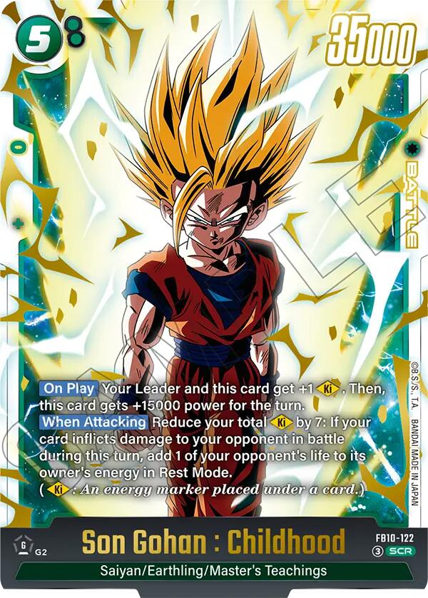 Son Gohan : Childhood (FB10-122) [Cross Force]